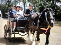 Garden centre raises almost £8,000 for Quest Riding for the Disabled