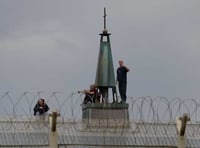 Coldingley Prison trio perform Jailhouse Rock in Bisley