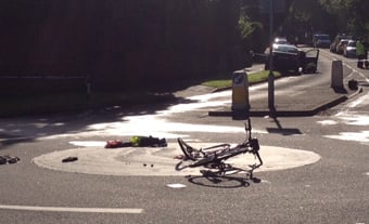 Woman fighting for her life after road traffic collision in Horsell