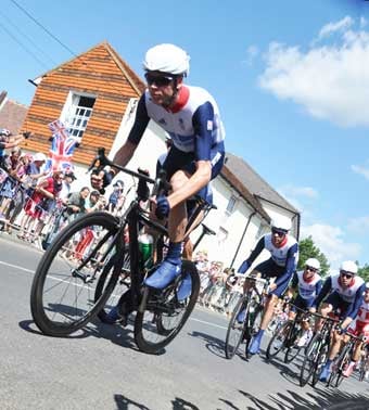 Blazing saddles: the Olympic road race rips through the borough