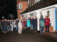 Hundreds attend Byfleet gipsy site meeting as MP Jonathan Lord says plan is 'inappropriate use of green-belt land'