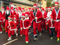 Fundraising on the run for a host of Santas