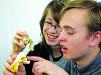 Explorer scouts face bushtucker challenge