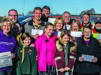 Bonfire association boosts charities