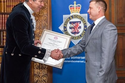 Woking burning car hero receives Royal Humane Society's highest award