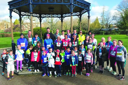Knaphill schools raise £3,700 for defibrillators in Surrey Half Marathon