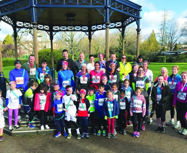 Knaphill schools raise £3,700 for defibrillators in Surrey Half Marathon