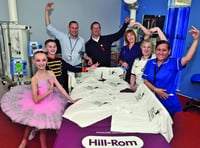 Dancers help hospital