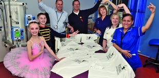 Dancers help hospital