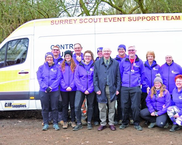 Ex-police van becomes scouts control centre