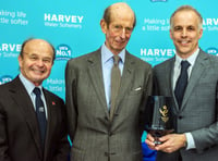 Award-winning firm is honoured by royal visit