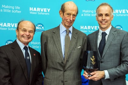 Award-winning firm is honoured by royal visit