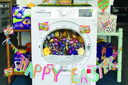 Win a tumble dryer for the price of an Easter egg