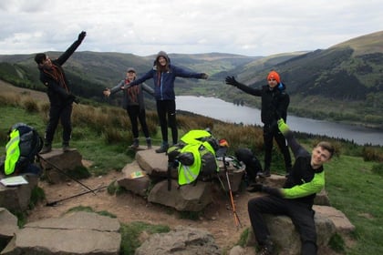Woking scouts complete gruelling Brecon Beacon hike