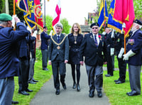 Veterans and cadets turn out for St George's Day parade