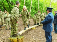 Gordon's School CCF cadets stand up to inspection