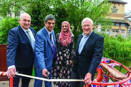 Woking Town Wharf officially opens
