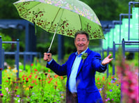 Alan opens new Wisley welcome centre