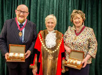 Trio given freedom of the borough