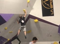 Horsell climber wins Junior British Bouldering Championships