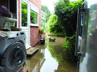 Burst water main floods homes again