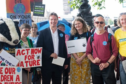 Woking activists lobby for climate change action