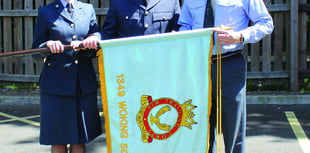 Change of command for Air Cadets