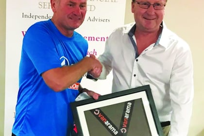 Generosity returned as medal is presented back to Dowse