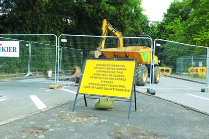 Littlewick Road closed for up to eight weeks as new water main installed
