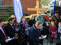 Knaphill marks Armistice Day