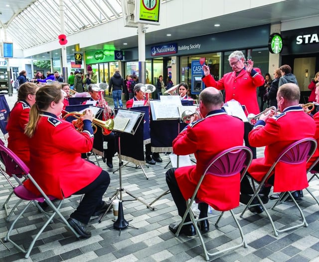 Woking Poppy Day success despite rain