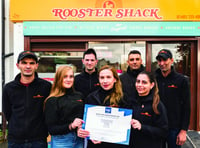 Rooster Shack receives Good Food Award