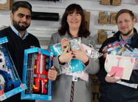 Byfleet and Woking donate wave of Christmas presents to children's hospice