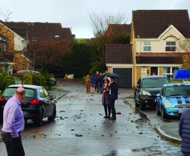 Tornado causes chaos in Ottershaw