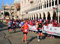 Horsell couple complete Venice Marathon for charity, despite injuries