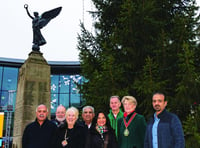 Woking Asian Businesses donate Jubilee Square Christmas tree