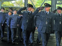 Woking air cadets pass inspection with flying colours