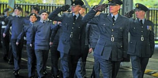 Woking air cadets pass inspection with flying colours