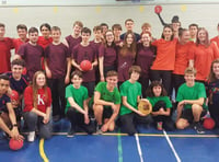 Scouts unleash dodgeball fury in inter-unit tournament