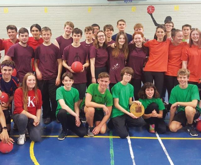 Scouts unleash dodgeball fury in inter-unit tournament