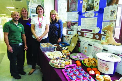 Hospital goes purple for Little Roo charity