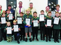 Byfleet cub pack wins Duke of Cornwall Award