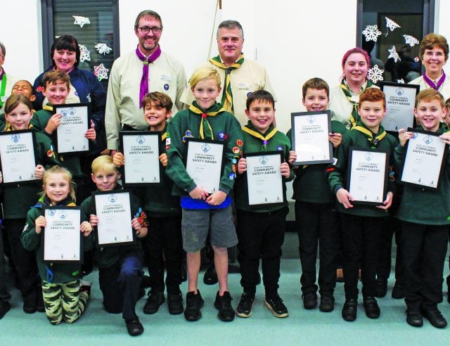 Byfleet cub pack wins Duke of Cornwall Award