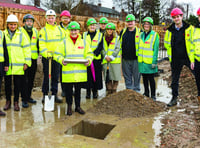 Mayor of Woking plants Sheerwater time capsule