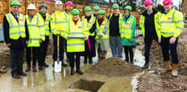 Mayor of Woking plants Sheerwater time capsule