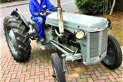 Woking man to drive tractor to Ireland for charity
