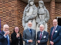 Statue of aviation pioneers unveiled at Brooklands Museum