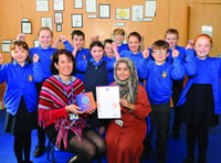 St Mary's School celebrates Young Carers Angel Award