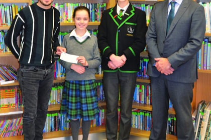 Ripley pupils donate own money to Jigsaw Trust