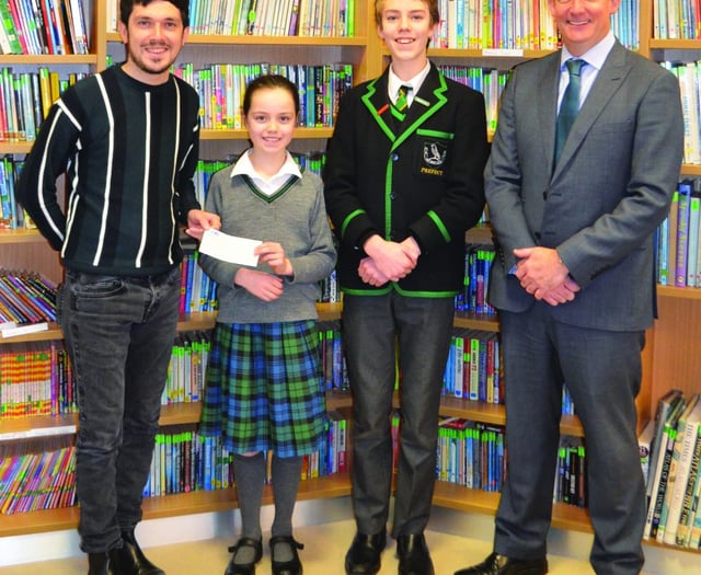 Ripley pupils donate own money to Jigsaw Trust